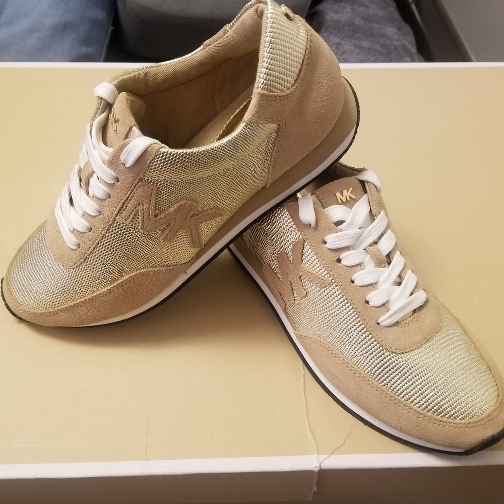 Michael Kors Gold Vintage Sneakers